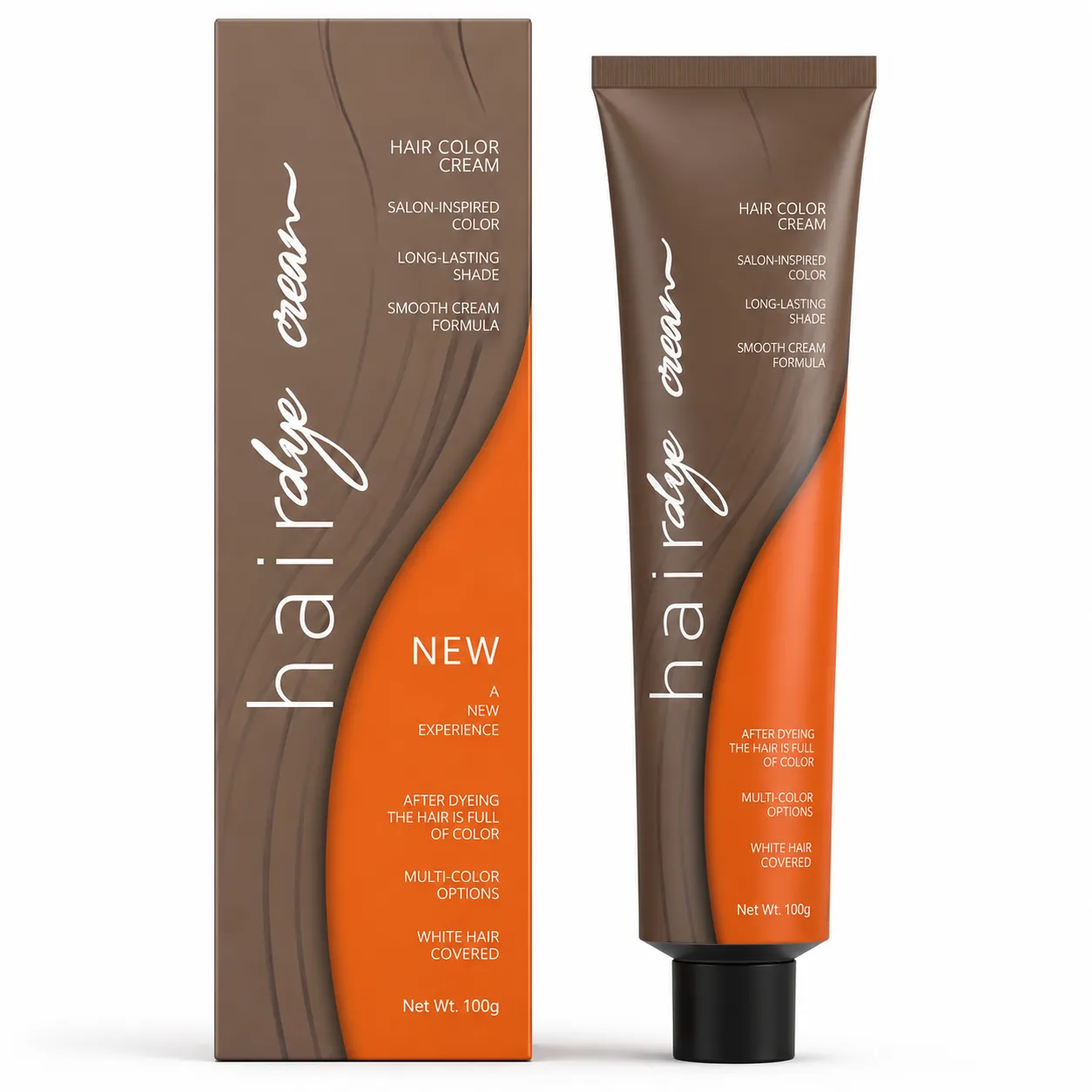 professional saloon use hair color cream 100ml