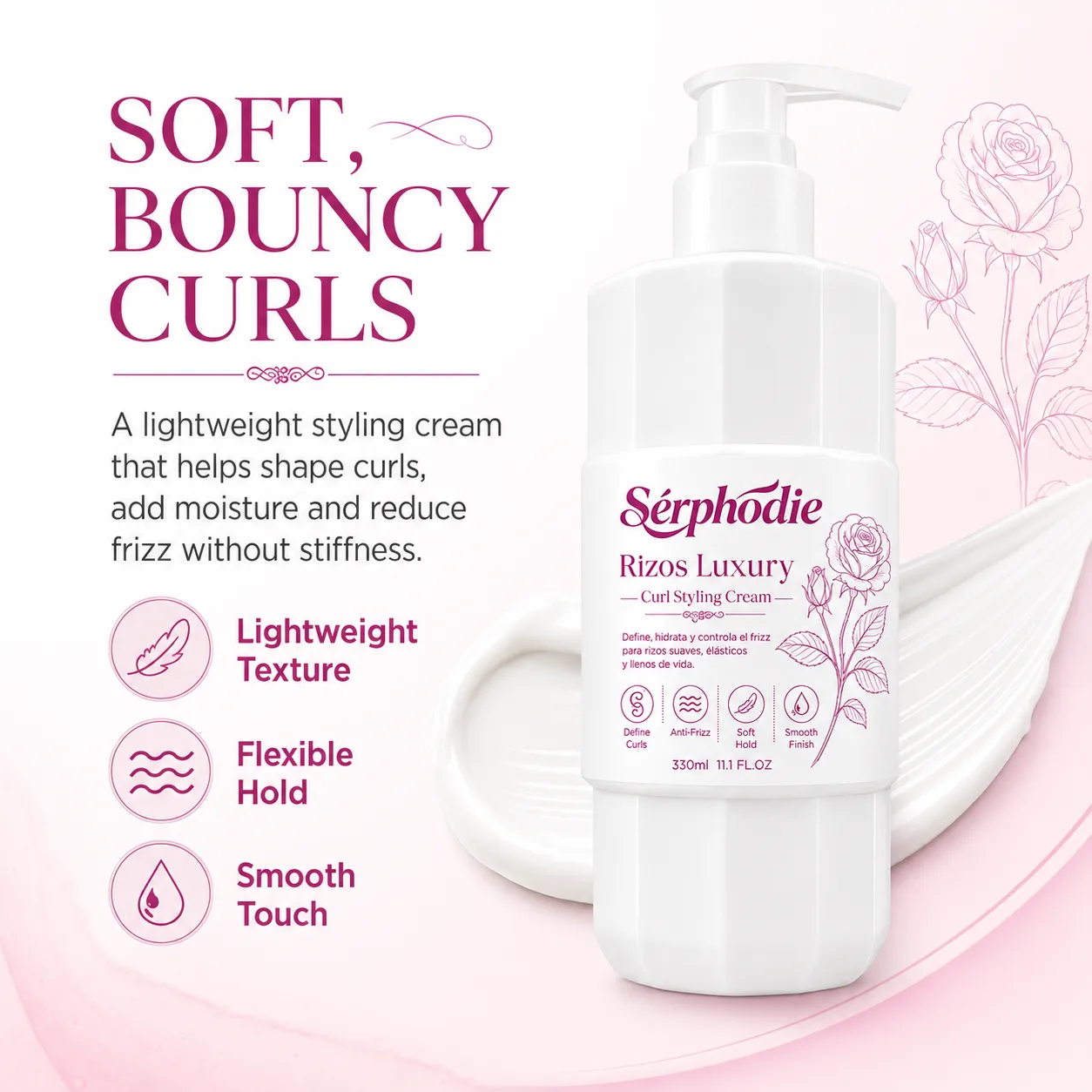 Serphodie Curl Styling Cream