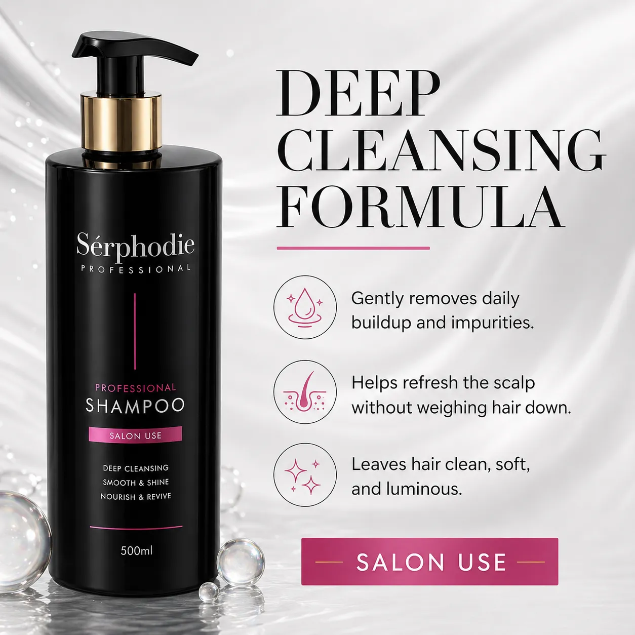 Serphodie Professional Salon Shampoo