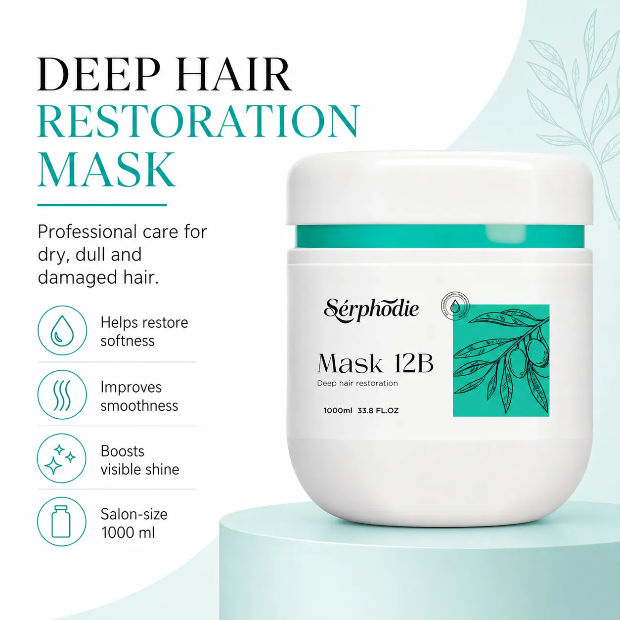Serphodie Deep Restoration Hair Mask
