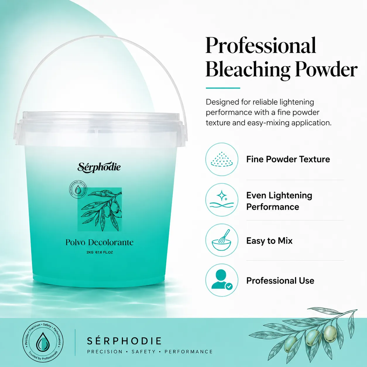 Serphodie Professional Bleaching Powder