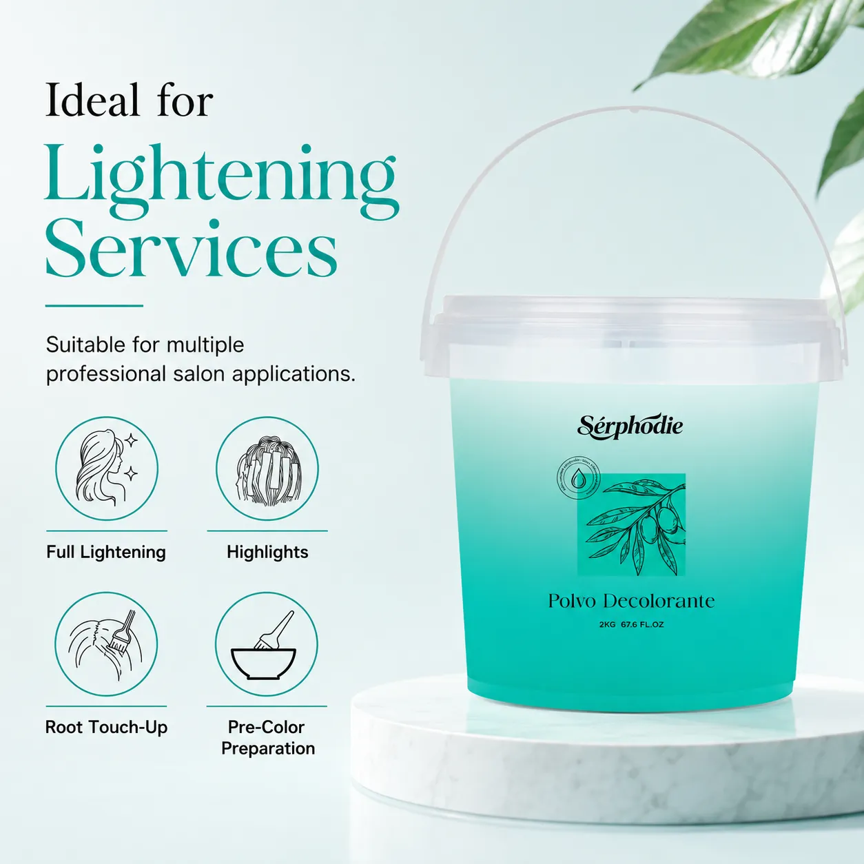 Serphodie Professional Bleaching Powder