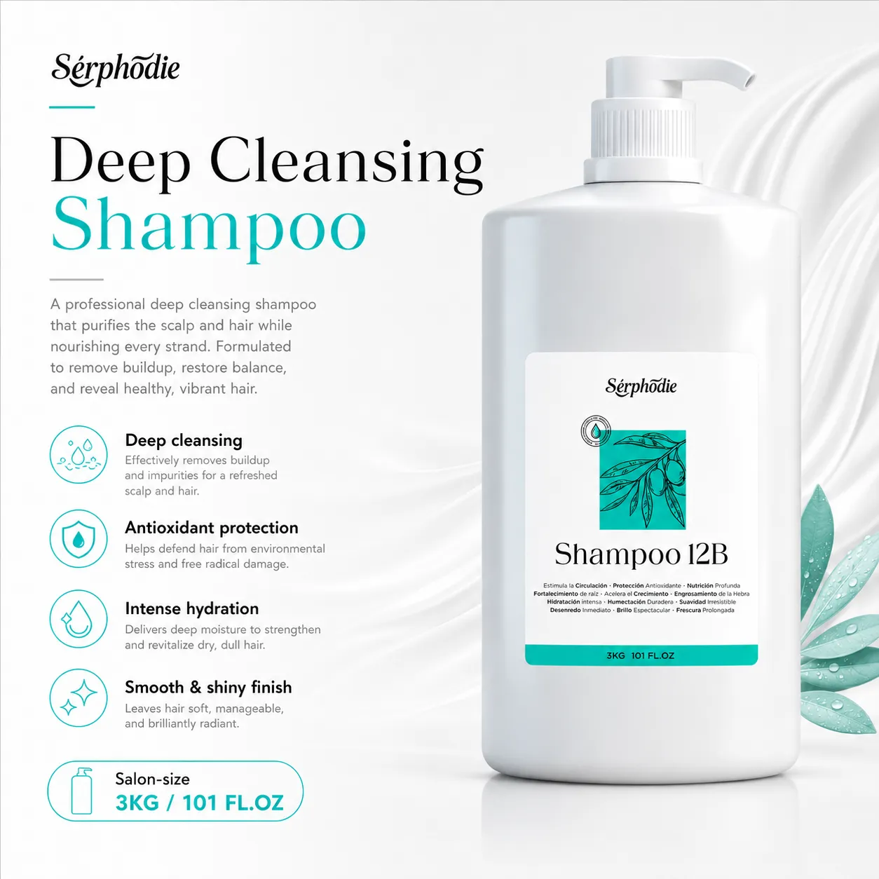 Serphodie Professional Shampoo