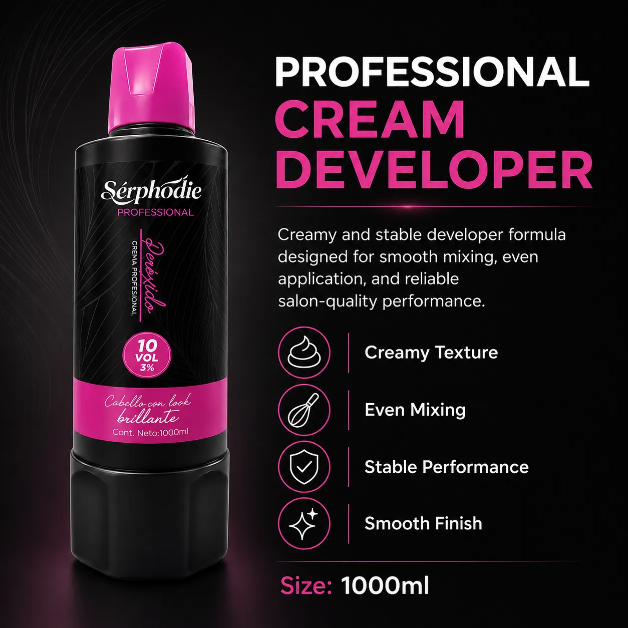 Serphodie Professional Cream Developer
