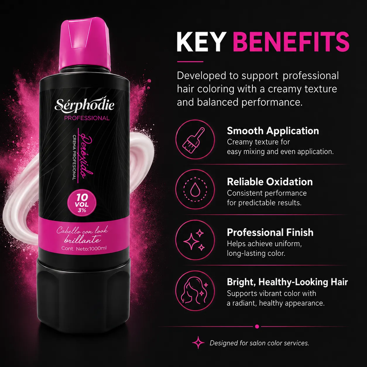 Serphodie Professional Cream Developer