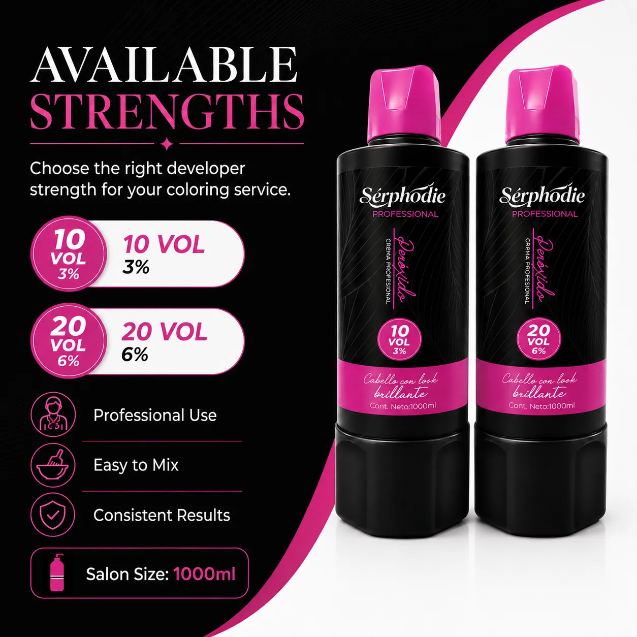 Serphodie Professional Cream Developer