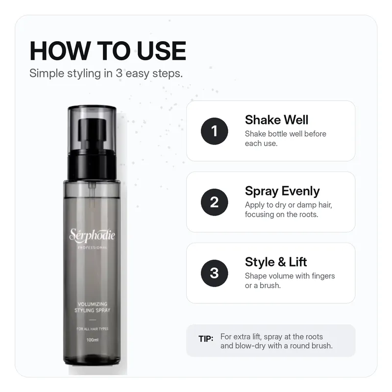 Sérphodie Professional Volumizing Styling Spray